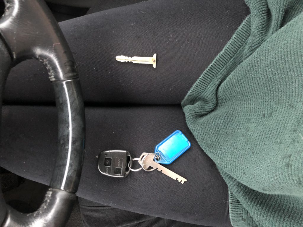 kaputter Autoschlüssel