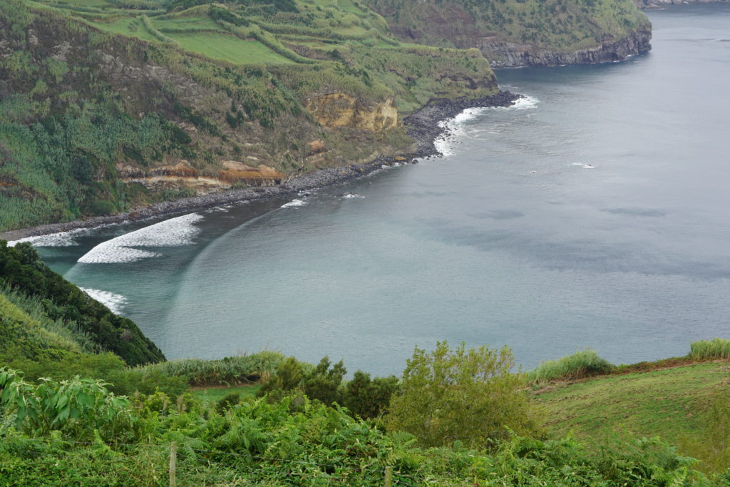 Bucht auf den Azoren