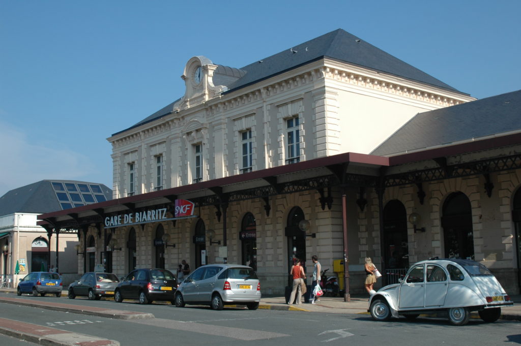 TGV in Biarritz