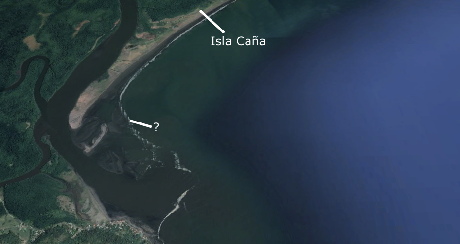 Kartenausschnitt Isla Cana