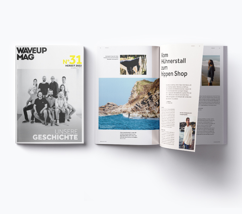 WaveupMag Cover und Inhalt Herbst 2022