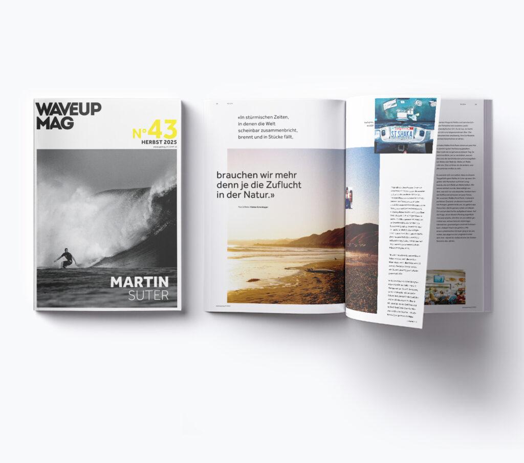 WaveupMag Nummer 43 Cover und Inhaltsseiten